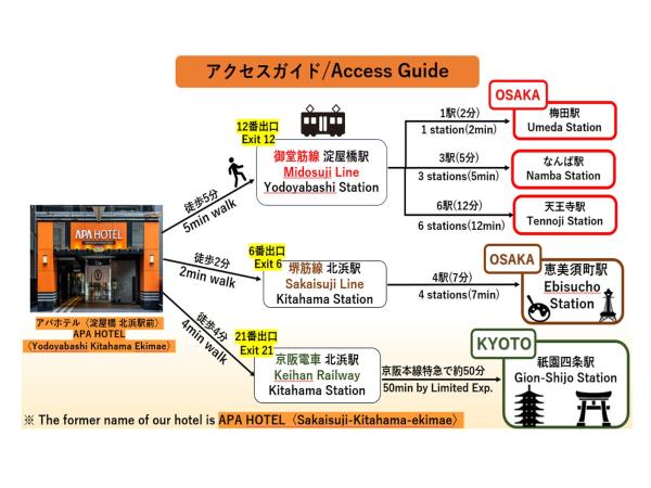 APA Hotel Yodoyabashi Kitahama Ekimae : photo 1 de la chambre chambre simple standard - non-fumeurs