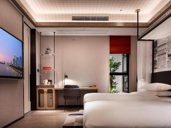 Arthur Hotel Zhujiang New Town Guangzhou- Free Shuttle Bus For Canton Fair : photo 3 de la chambre chambre double avec 2 lits doubles