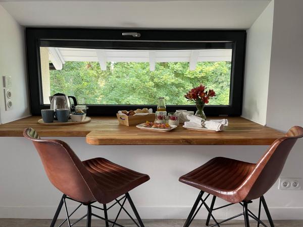 Atelier St Jean : photo 3 de la chambre chambre double - vue sur jardin