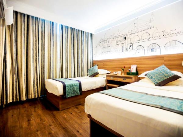 Zhong An Hotel Beijing Former Residence of Journalist Edgar Snow : photo 1 de la chambre chambre affaires lits jumeaux