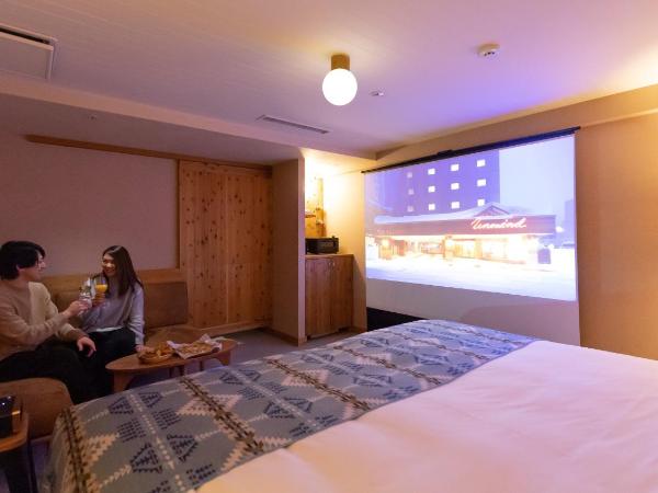 UNWIND HOTEL & BAR Sapporo : photo 4 de la chambre chambre lit king-size théâtre