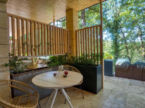 La Perle de Domme : photo 1 de la chambre studio avec terrasse