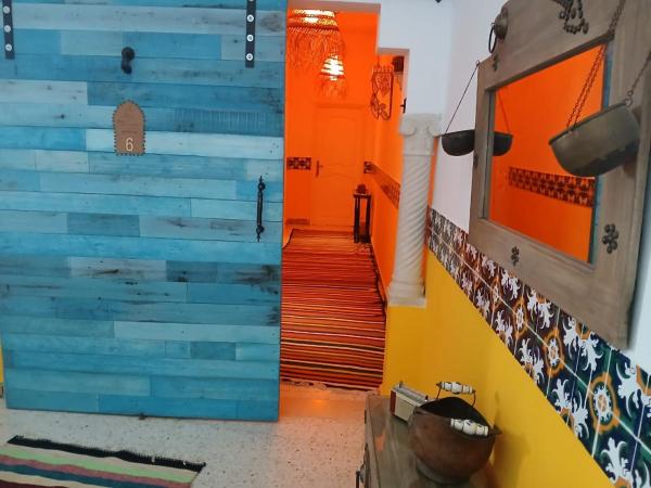 Dar Morjana : photo 4 de la chambre chambre quadruple - vue sur mer