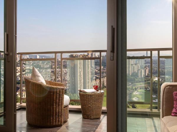 Crowne Plaza Chongqing New North Zone, an IHG Hotel : photo 1 de la chambre luxueuse chambre king avec balcon