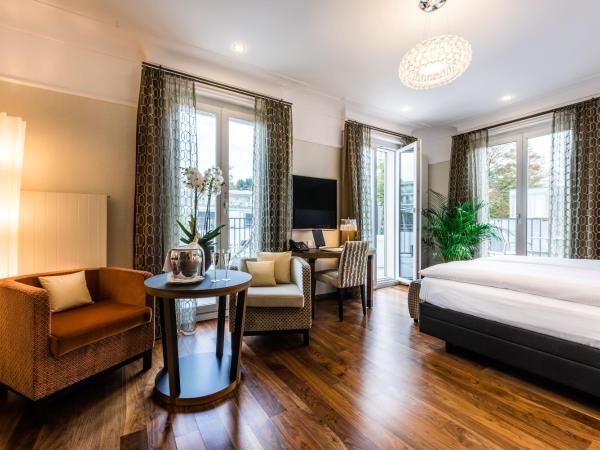 Art Deco Hotel Montana Luzern : photo 2 de la chambre penthouse junior suite corner