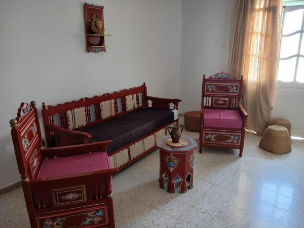 Dar Morjana : photo 6 de la chambre suite lit king-size avec balcon