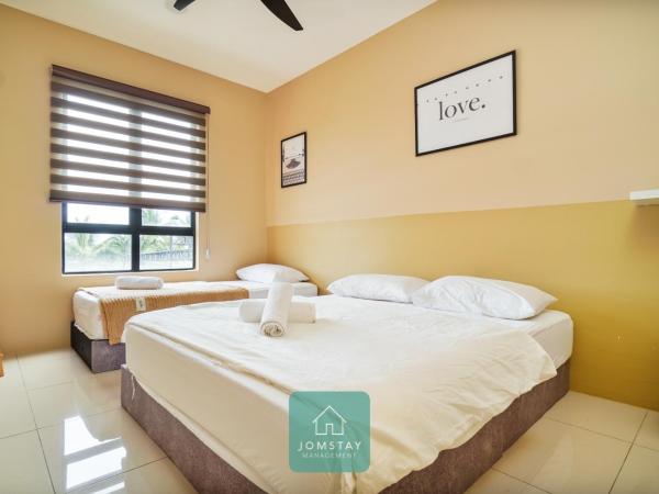 Jomstay Manhattan Suites Ipoh Water Park Homestay : photo 8 de la chambre appartement 4 chambres deluxe