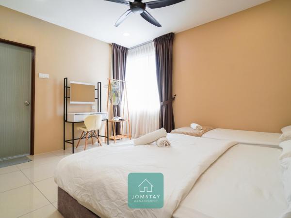 Jomstay Manhattan Suites Ipoh Water Park Homestay : photo 2 de la chambre appartement 4 chambres deluxe