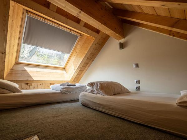 Vert Lodge Chamonix : photo 2 de la chambre chambre lits jumeaux avec salle de bains commune