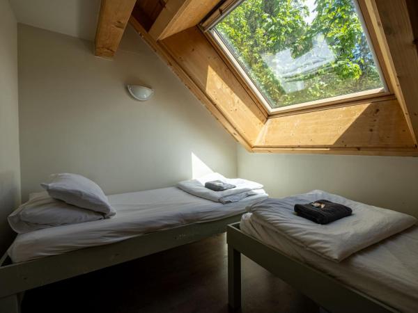 Vert Lodge Chamonix : photo 1 de la chambre chambre lits jumeaux avec salle de bains commune