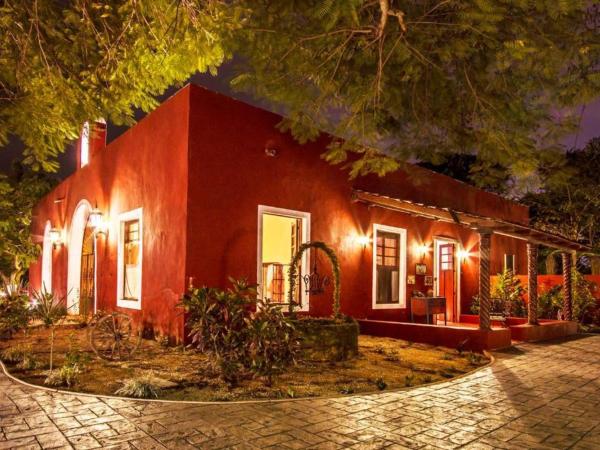 Hacienda Santa Cruz Merida : photo 1 de la chambre chambre quadruple