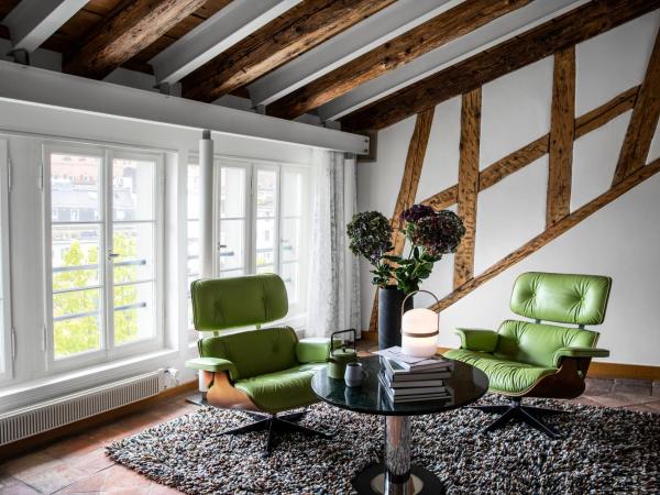 Storchen Zürich - Lifestyle boutique Hotel : photo 5 de la chambre chambre attribuée à l'arrivée