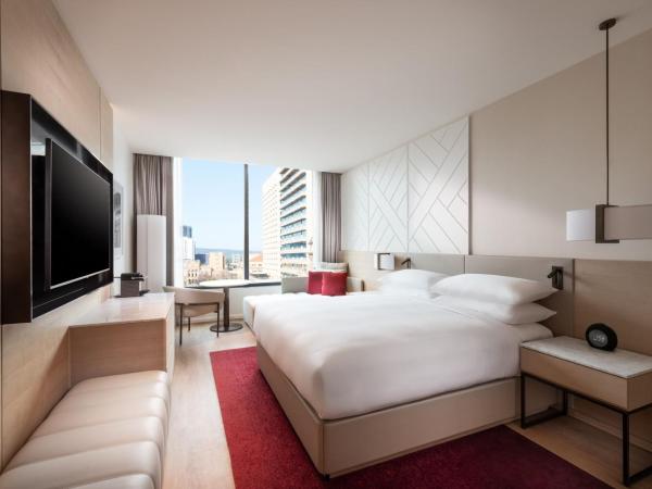Adelaide Marriott Hotel : photo 1 de la chambre chambre lit king-size supérieure
