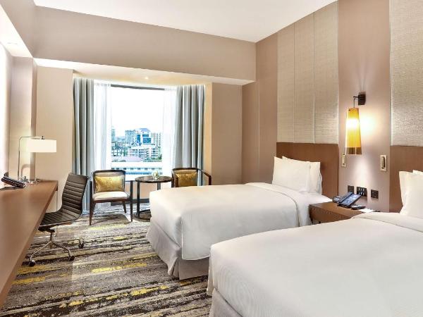 Hilton Kota Kinabalu : photo 2 de la chambre chambre lits jumeaux