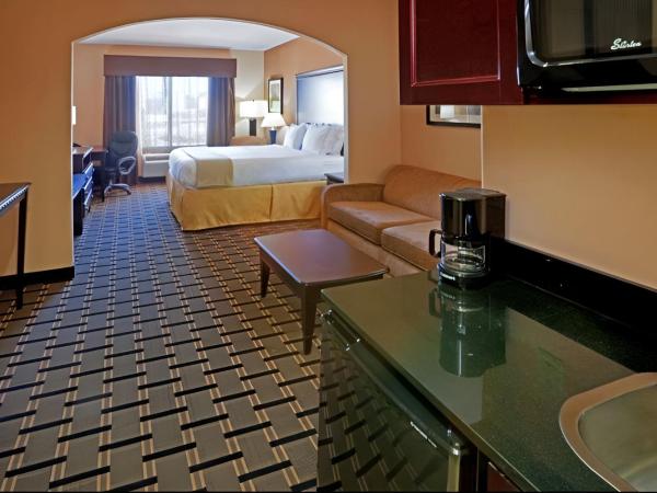 Comfort Inn & Suites Dallas Medical-Market Center : photo 3 de la chambre suite lit king-size avec canapé-lit - non-fumeurs