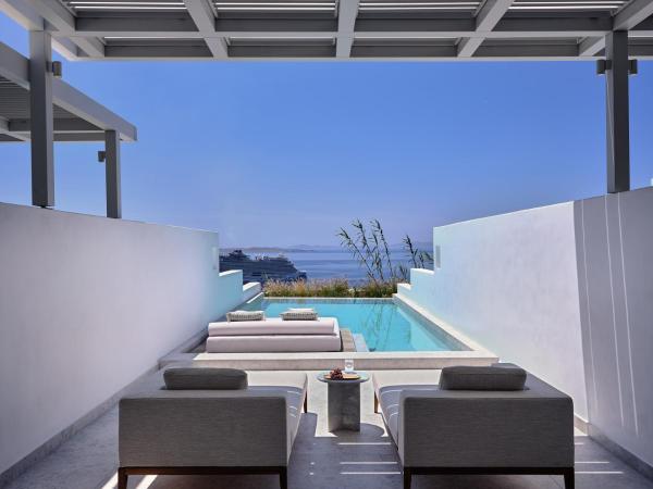 Deos Mykonos - A Myconian Collection Hotel : photo 4 de la chambre beta suite with private pool & sea view