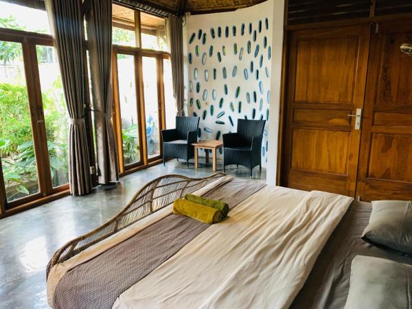 Yoga Lover : photo 10 de la chambre chambre double - vue sur jardin