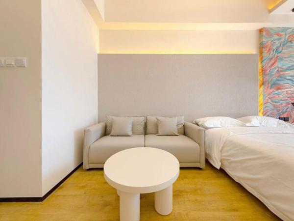 北京栖梦酒店 : photo 5 de la chambre chambre deluxe avec 2 lits queen-size
