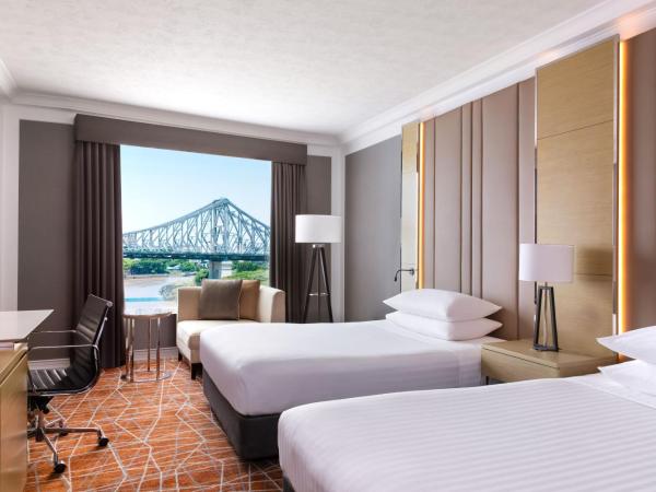 Brisbane Marriott Hotel : photo 3 de la chambre guest room, 2 doubles, story bridge view
