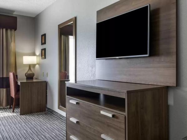 Quality Inn & Suites I-35 E-Walnut Hill : photo 3 de la chambre chambre lit queen-size - accessible aux personnes à mobilité réduite - non-fumeurs