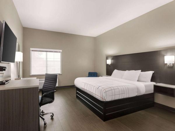 La Quinta by Wyndham San Antonio North Stone Oak : photo 1 de la chambre chambre lit king-size avec baignoire - adaptée aux personnes à mobilité réduite - non-fumeurs