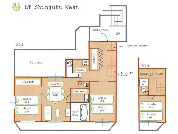 LT Shinjuku West : photo 1 de la chambre suite familiale avec balcon