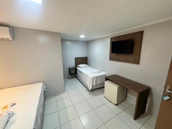 Hotel Luar de Itapua : photo 4 de la chambre chambre double budget sans fenêtre