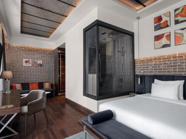 DeCamondo Galata, a Tribute Portfolio Hotel : photo 1 de la chambre chambre lit king-size premium - bâtiment banque