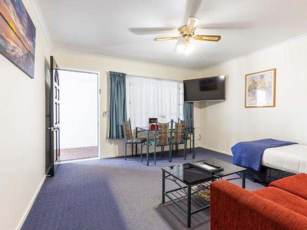 ASURE PRINCE motor lodge : photo 1 de la chambre studio 1 chambre Économique avec douche - côté ruelle