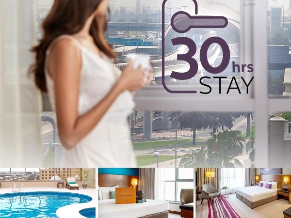 Flora Al Barsha Hotel At The Mall : photo 1 de la chambre offre séjour de 36 heures (2 adultes + 1 enfant) - enregistrement anticipé à 6h00 et départ tardif à 18h00 - transfert gratuit vers plage et réduction de 15 % sur nourriture et boissons