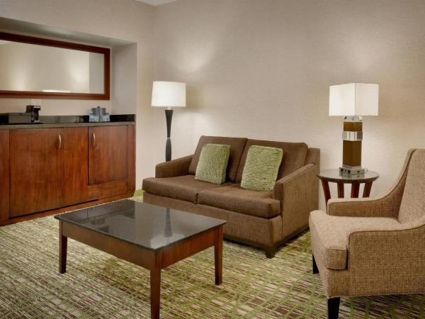 Salt Lake City Marriott University Park : photo 1 de la chambre suite 1 chambre lit king-size avec canapé-lit