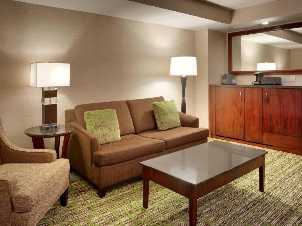 Salt Lake City Marriott University Park : photo 4 de la chambre suite 1 chambre lit king-size avec canapé-lit