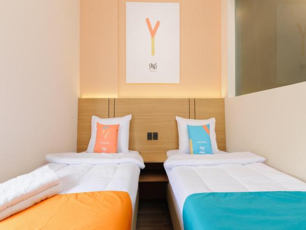 Sans Hotel Kedoya : photo 2 de la chambre chambre lits jumeaux