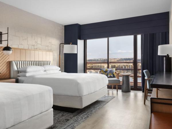 Marina del Rey Marriott : photo 1 de la chambre chambre avec 2 lits doubles- vue sur port de plaisance