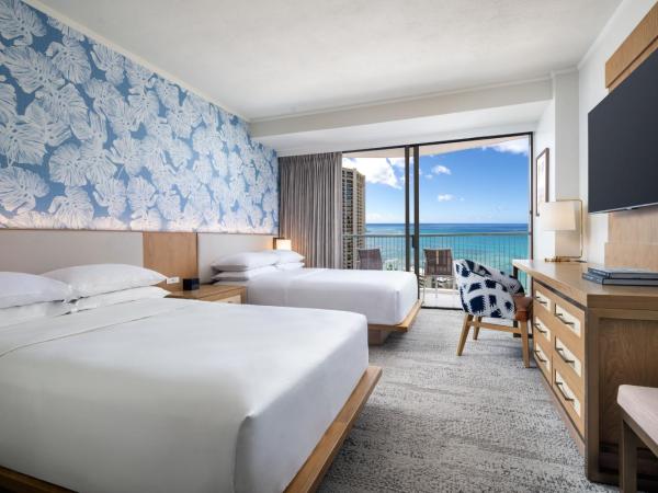Sheraton Princess Kaiulani : photo 1 de la chambre tower high double room with two double beds and ocean view