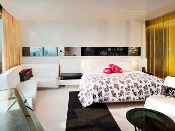 W Bangkok Hotel : photo 2 de la chambre suite studio 1 chambre lit king-size - vue sur ville