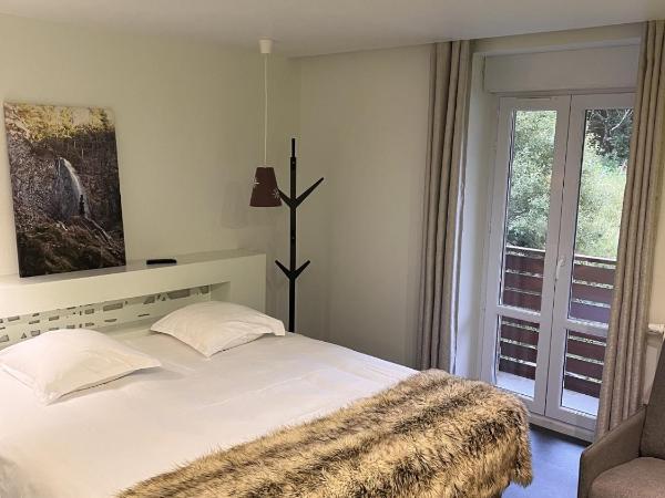 Hôtel du Puy Ferrand , Restaurant La Table de l'Ours : photo 1 de la chambre chambre double - vue sur sancy