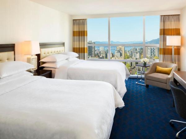 Sheraton Vancouver Wall Centre : photo 2 de la chambre chambre double avec 2 lits doubles - Étage supérieur