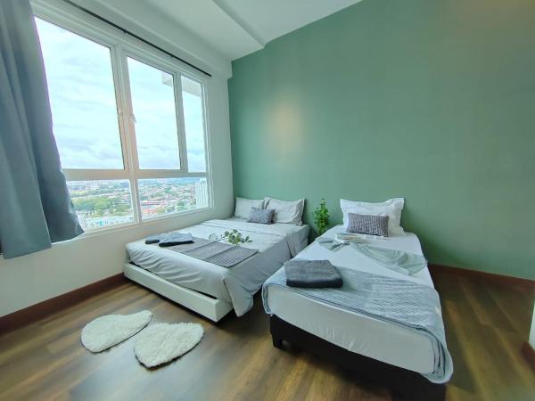 Ipoh D Festivo Suites 6-10pax 10mins to Sunway Tambun by IWH : photo 4 de la chambre appartement 4 chambres deluxe
