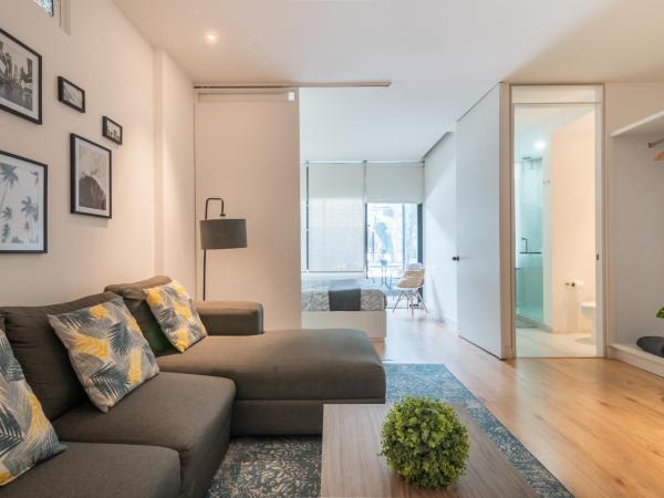 Quiet Stylish Studio, Smart Tv, Six Flags 1k : photo 7 de la chambre appartement