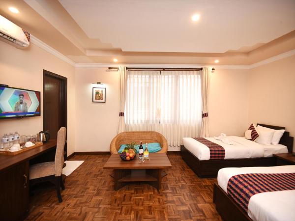 Skye Inn Kathmandu : photo 4 de la chambre chambre lits jumeaux deluxe