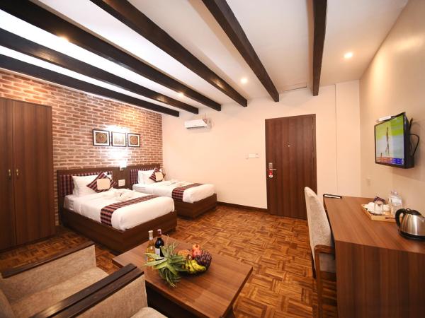 Skye Inn Kathmandu : photo 5 de la chambre chambre double deluxe