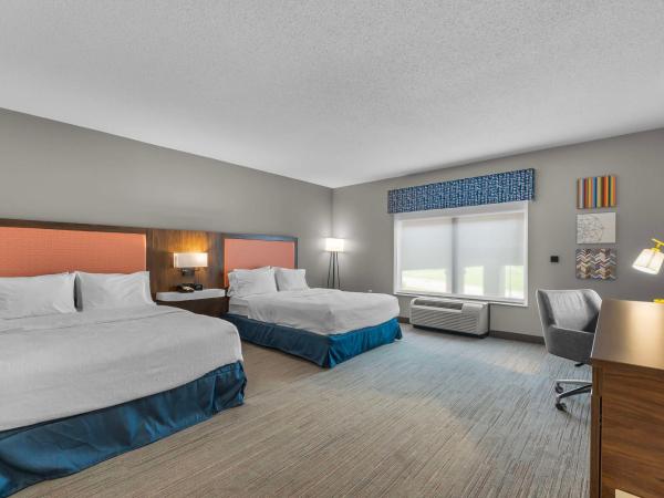 Hampton Inn & Suites - Saint Louis South Interstate 55 : photo 5 de la chambre chambre 2 lits queen-size - accessible aux personnes à mobilité réduite et adaptée aux personnes malentendantes - non-fumeurs