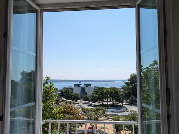 Hotel de la Gare Brest : photo 2 de la chambre chambre double - vue sur mer