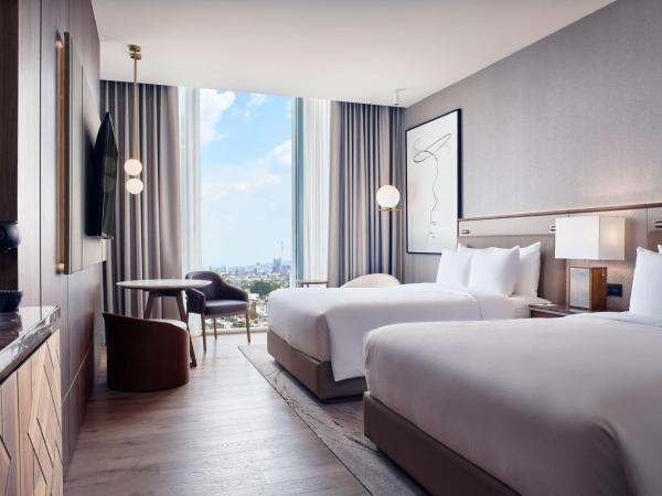 JW Marriott Hotel Guadalajara : photo 2 de la chambre chambre deluxe avec 2 lits queen-size - vue sur ville