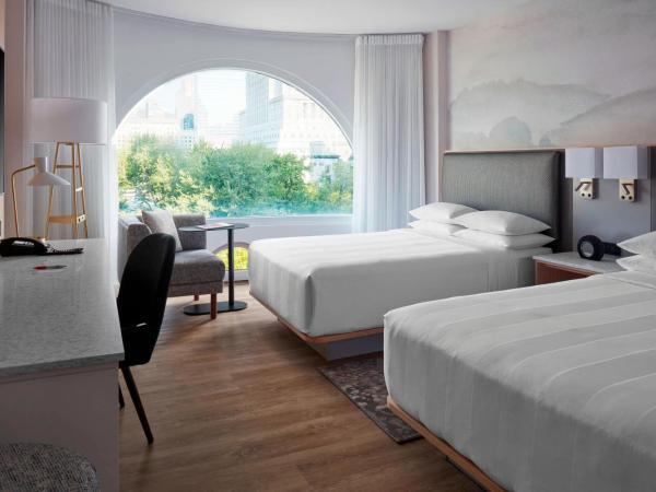 Montreal Marriott Chateau Champlain : photo 3 de la chambre chambre avec 2 lits doubles - vue sur ville