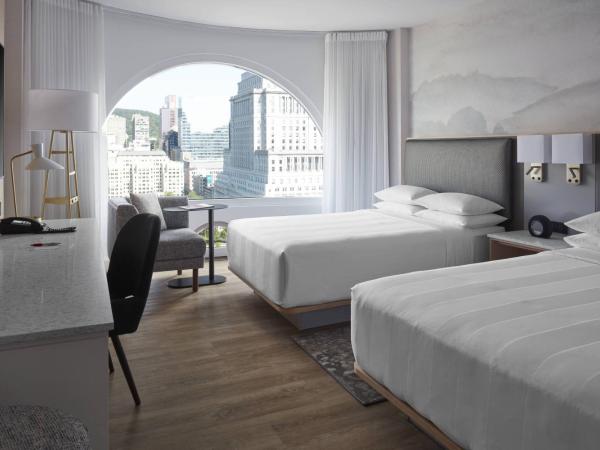 Montreal Marriott Chateau Champlain : photo 4 de la chambre chambre avec 2 lits doubles - vue sur ville