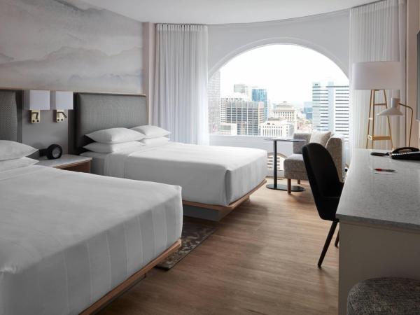 Montreal Marriott Chateau Champlain : photo 6 de la chambre chambre avec 2 lits doubles - vue sur ville