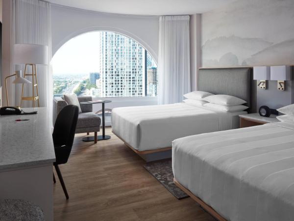 Montreal Marriott Chateau Champlain : photo 9 de la chambre chambre avec 2 lits doubles - vue sur ville