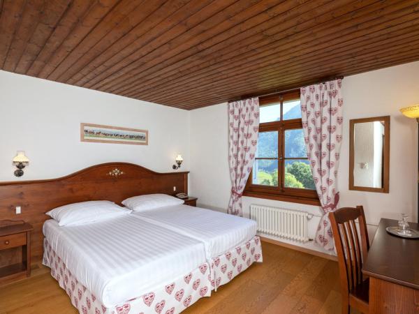 Hôtel de Gruyères : photo 1 de la chambre chambre double - vue sur montagne